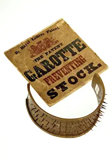 Preventing: Protective collar against garrotting