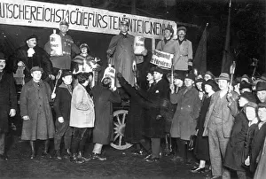 Compensation: Protest against compensation of German princes, 1926