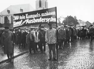 Subsequently: Protest in the context of the mining accident in Alsdorf