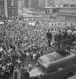 Usti: Protest - demonstration - rally - Usti nad Labem