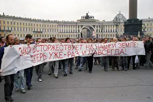 Authorities: Protest in Leningrad, 1991