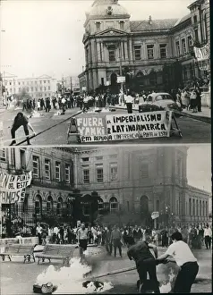 Spite: Protest against North America, Montevideo, Uruguay
