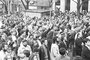 Petr: Protest - protester - demonstration - Wenceslas Square