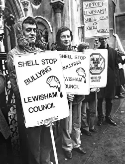 Lewisham: Protest against Shell Oil - Lewisham, London