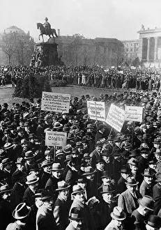 Traders: Protest against tax burdens, 1922
