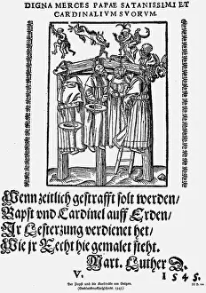 Pape: Protestant Reformation, 1517 - 1555, propaganda