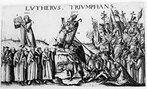 Dominicans: Protestant woodcut from Wittenberg, 1568