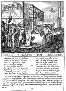 Beheading: Protestants in the Netherlands being executed