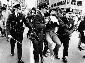 Dissenters: Protester arrested at President Richard ?
