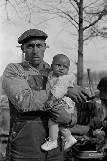 Lcgr1306: Protesting African American sharecropper and child