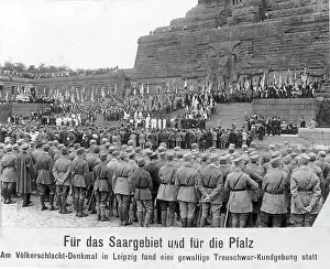 Loyalty: Protests in Leipzig against the autonomy movement in the Pal