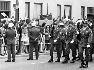 Excesses: Protests during military parade on the Armed Forces Day in