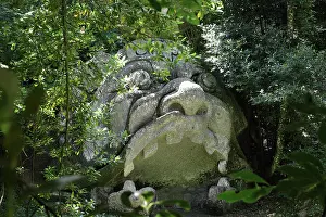 Ligorio: Proteus Glaucus, Garden of Bomarzo, Bomarzo, Lazio, Italy