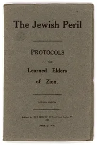 Zion: Protocol - Elders of Zion