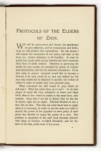 Zion: PROTOCOL/ELDERS OF ZION