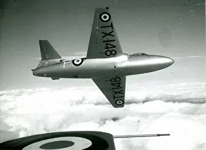 Redesigned: The third prototype Gloster E1/44, TX148, had a redesign