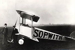 Seater: The prototype Sopwith Tabloid two-seater