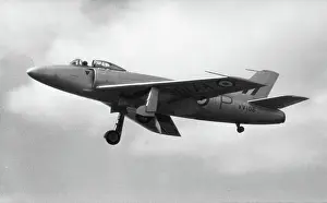 Tailwheel: Prototype Supermarine 510 Flying with Undercarriage Down