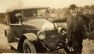 Ownership: Proud of his new motor