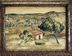 Postimpressionists: Provence Hills, by Paul Cezanne