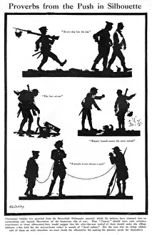 Proverb: Proverb from the Push in Silhouette by H. L. Oakley