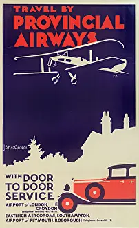 Eastleigh: Provincial Airways Poster