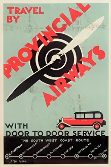 Dorchester: Provincial Airways Poster