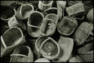 Morbid: Provision baskets taken from prisoners Auschwitz