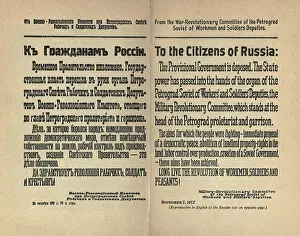 Lcgr1303: Provisional Government is disposed. Bolshevik