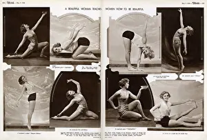 Prunella Stack demonstrating exercises