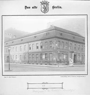 Presumably: Prussian Chief Mining Office in Berlin, around 1880