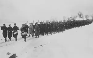 Landsturm: Prussian Landsturm soldiers - Eastern Front, 1914