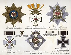 Motto: Prussian orders, 1900
