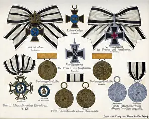Loyalty: Prussian orders, 1900