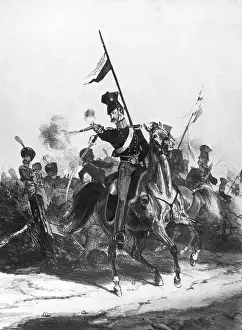 Uhlans: Prussian Uhlans around 1840