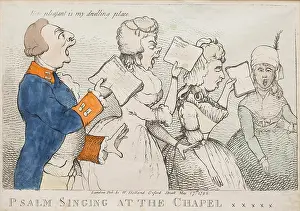 Psalm: Psalm Singing at the Chapel Royal, 1792