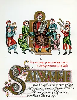 Psalter: Psalter of St Augustine 4 Century
