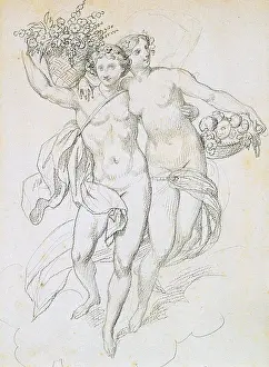Psyche: Psyche and Cupid Artist: Achille Deveria