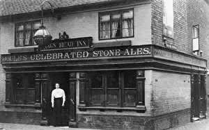 Landlady: PUB EXTERIOR W/ LANDLADY