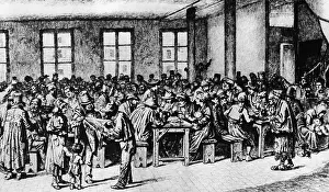 Poorly: The pub La Californie, 1859