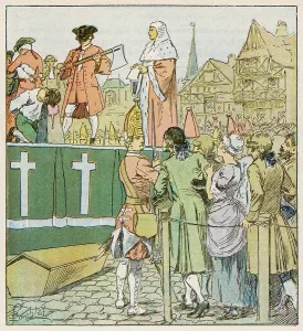 C18th: PUBLIC BEHEADING/C18TH