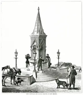 Troughs: Public Drinking Fountain, Kew Bridge