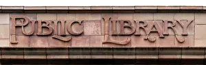 Typography: Public Library Sign