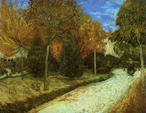 Arles: The Public Park at Arles, by Van Gogh