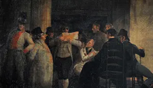 Lazaro: Public Reading at the Cafe de Levante in Madrid