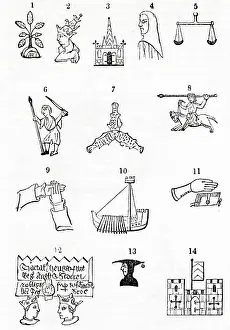 Philippa: Public Records of England -- identifying signs