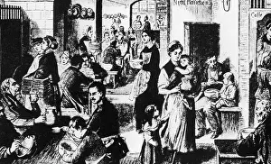 Need: Public soup kitchen in Berlin, 1860