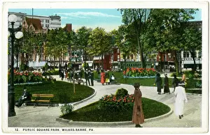 Wilkes: Public Square Park, Wilkes-Barre, Pennsylvania, USA