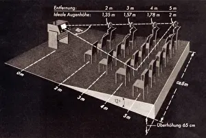 Telefunken: Public television room in German