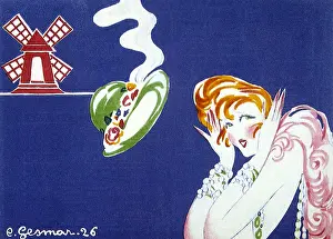 Gesmar: Publicity Poster for ca c'est Paris